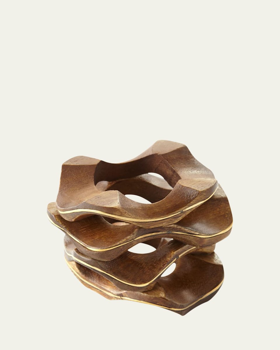 Pavilion Wooden Napkin Ring
